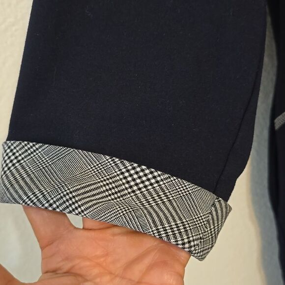 VICTORIA BY VICTORIA BECKHAM BLUE AND PLAID DRESS SIZE XXL - Picture 4 of 12